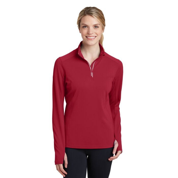 Women's Sport Wick ® Textured 1/4 Zip Pullover Thumbnail