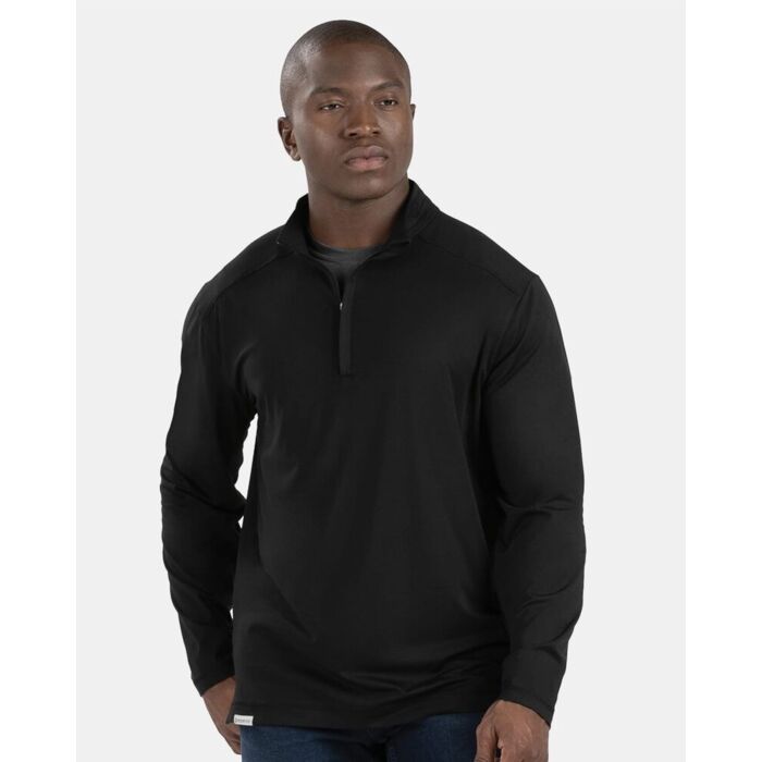 Eco Revive™ Ventura Soft Knit Quarter-Zip Thumbnail