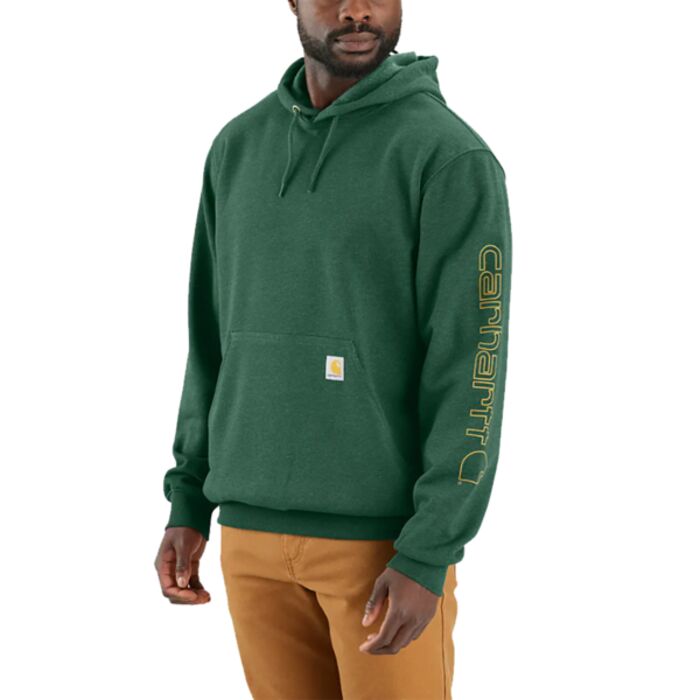 Carhartt Loose Fit Midweight Logo Sleeve Graphic Hoodie Thumbnail