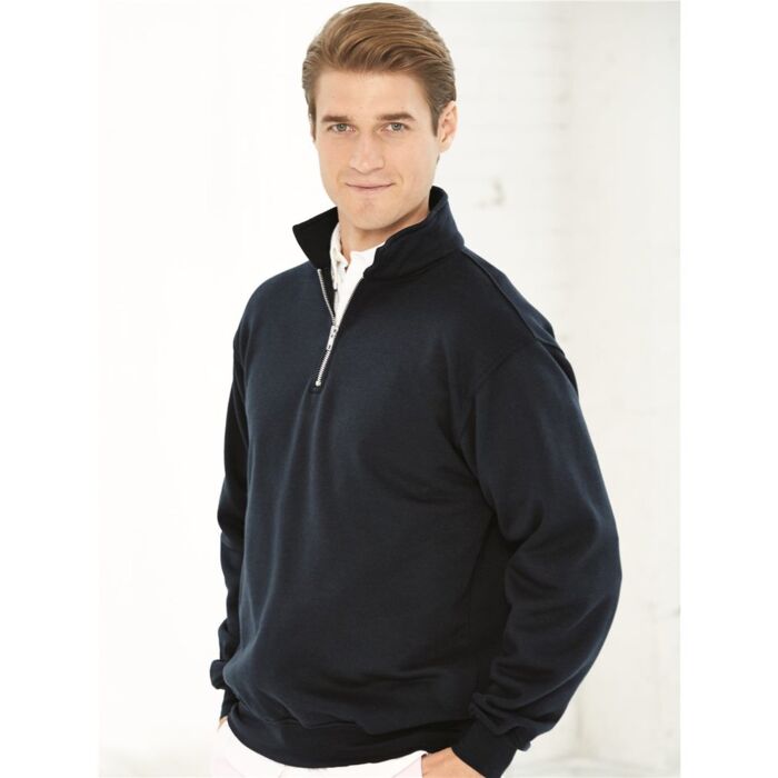 USA-Made Quarter-Zip Pullover Sweatshirt Thumbnail