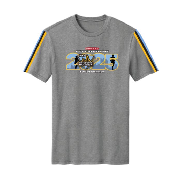 P3R2025 - HEATHER GREY SHORT SLEEVE (YOUTH) TODDLER TROT Thumbnail