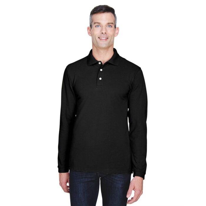 Easy Blend™ Long Sleeve Polo Thumbnail