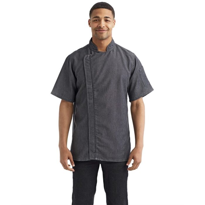 Zip-Close Short Sleeve Chef's Coat Thumbnail