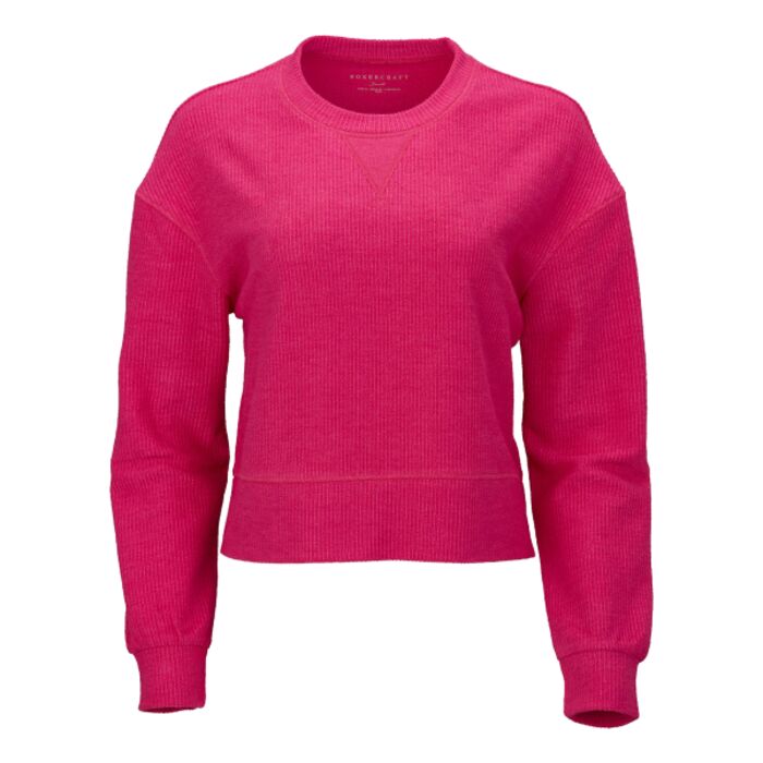 Women's Cropped Boxy Long Sleeve T-Shirt Thumbnail