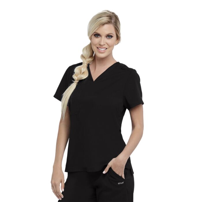 Barco Grey's Anatomy Bree 1-Pocket Tuck-In Scrub Top Thumbnail