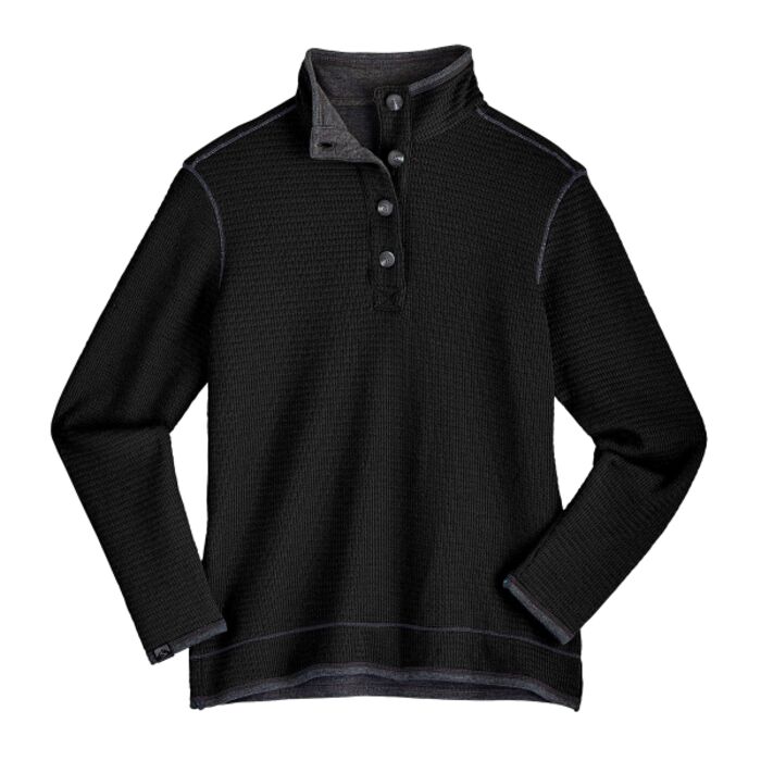 Women's Maverick Waffle Knit Button Up Thumbnail