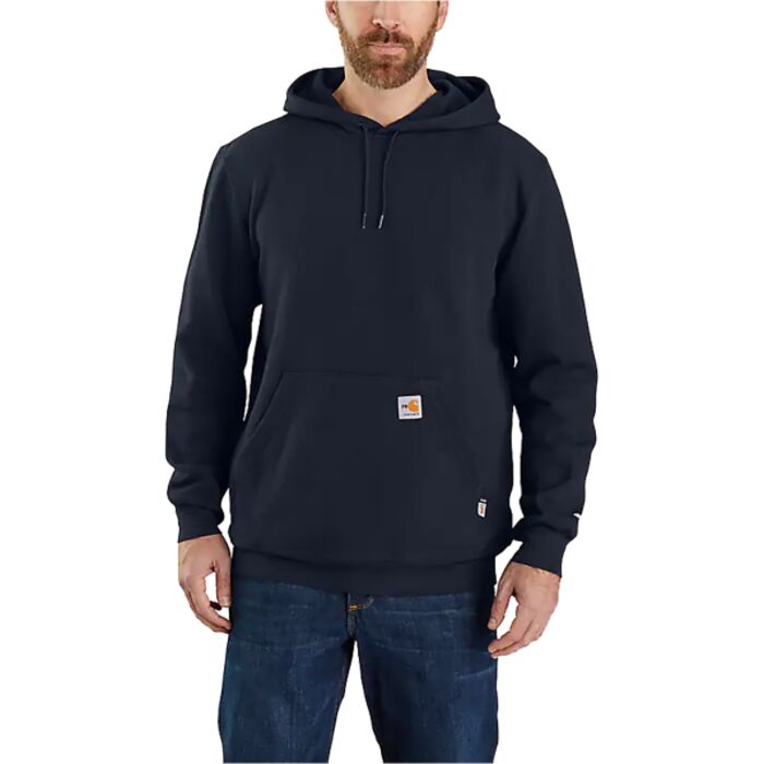 Flame-Resistant Carhartt Force® Loose Fit Midweight Hooded Sweatshirt Thumbnail