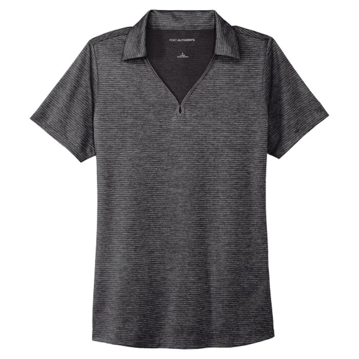 Port Authority® Women's Shadow Stripe Polo Thumbnail