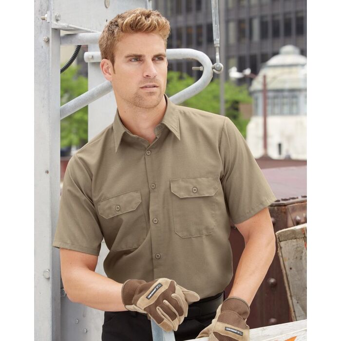 Ripstop Short Sleeve Work Shirt Thumbnail