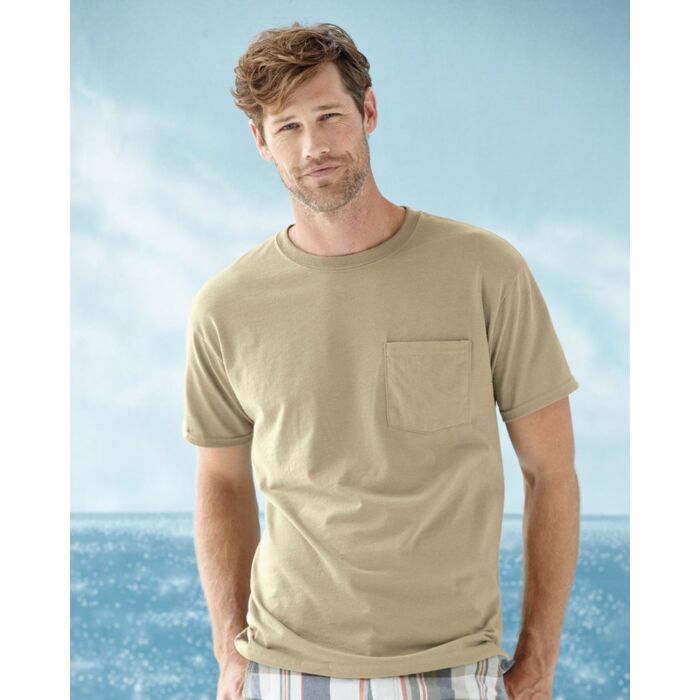 Dri-Power Active 50/50 T-Shirt with a Pocket Thumbnail