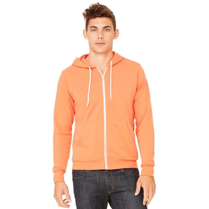 Unisex Full-Zip Hooded Sweatshirt Thumbnail