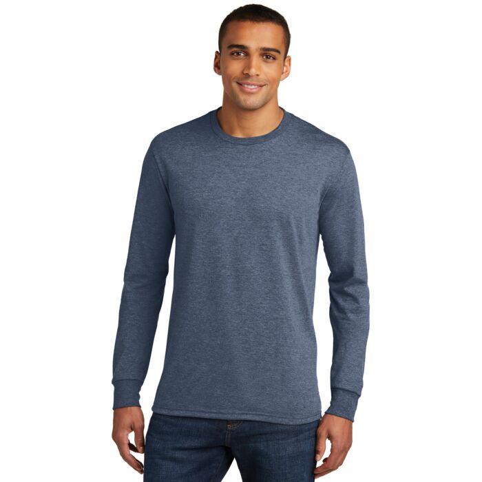 Mens Perfect Tri ® Long Sleeve Crew Tee Thumbnail