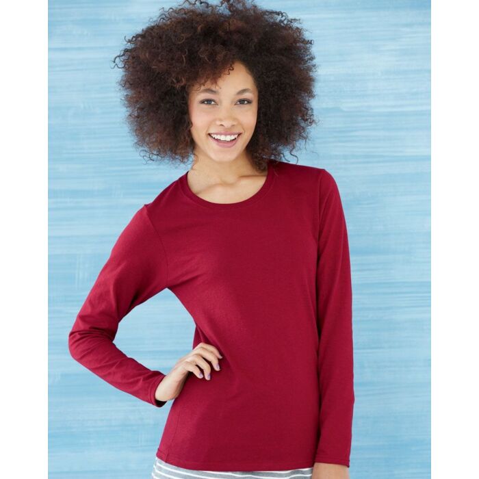 Heavy Cotton Women's Long Sleeve T-Shirt Thumbnail