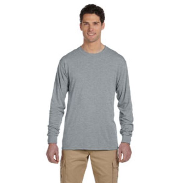 Adult 5.3 oz. DRI-POWER® SPORT Long-Sleeve T-Shirt Thumbnail