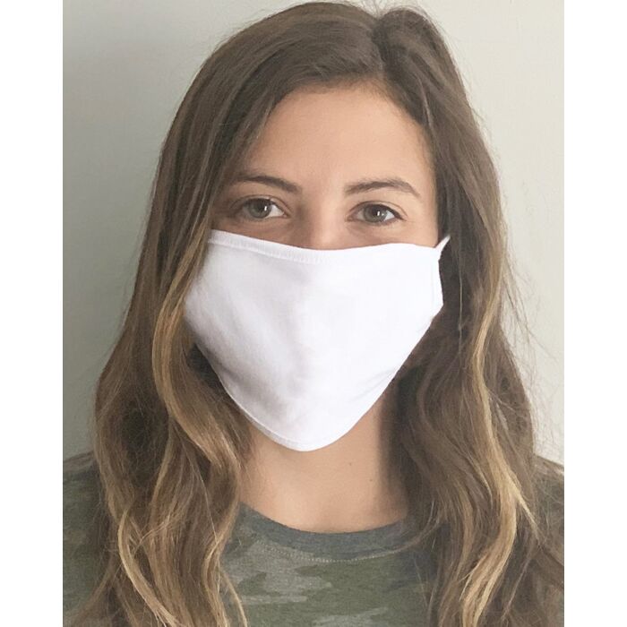 Adult 100% Cotton 2-Ply Face Mask Thumbnail